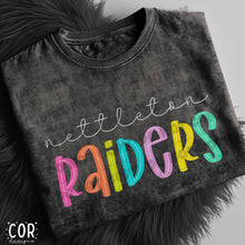 Load image into Gallery viewer, Neon Bright Line Raiders DROPDOWN TRANSFER COR