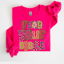 Load image into Gallery viewer, Read Your Bible Magazine Cutouts Zebra Checker And Neons TRANSFER SDD NOV 25