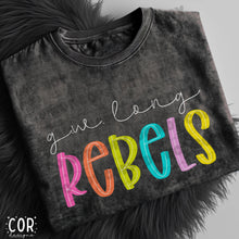 Load image into Gallery viewer, Neon Bright Line Rebels DROPDOWN TRANSFER COR