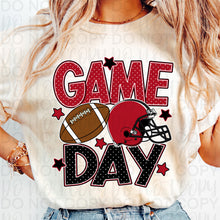 Load image into Gallery viewer, Game Day Polka Stars DROPDOWN TRANSFER UAC JULY 26