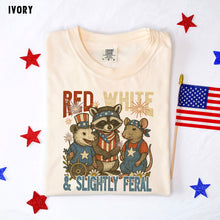 Load image into Gallery viewer, Red, White And Slightly Feral TRANSFER SDD MAY