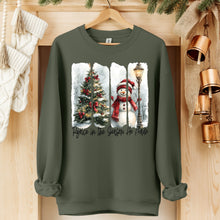 Load image into Gallery viewer, Rejoice In The Season He Made Christmas Tree & Snowman Distressed Panels TRANSFER SDD NOV 25