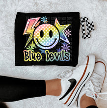 Load image into Gallery viewer, Checkered Rainbow Happy Bolt Star Mascot DROPDOWN TRANSFER CAP