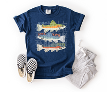 Load image into Gallery viewer, Ofishally Out Of School Triple Fish Boy/Girl DROPDOWN TRANSFER PHDC APR 26