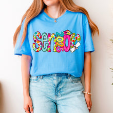 Load image into Gallery viewer, Senior 2025 Colorful Dots TRANSFER SDD MAR