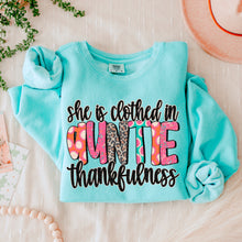 Load image into Gallery viewer, She Is Clothed In Thankfulness * Dropdown | Transfer SDD