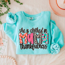 Load image into Gallery viewer, She Is Clothed In Thankfulness * Dropdown | Transfer SDD