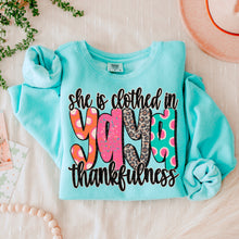 Load image into Gallery viewer, She Is Clothed In Thankfulness * Dropdown | Transfer SDD
