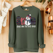 Load image into Gallery viewer, Snow Days Are The Best Days Snowman Dropdown TRANSFER SDD OCT