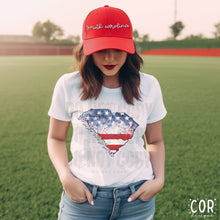 Load image into Gallery viewer, Distressed Flag States (All 50 states available) DTF TRANSFER COR