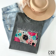 Load image into Gallery viewer, Colorful Dotted States (All 50 states available) DTF TRANSFER COR