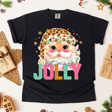 Load image into Gallery viewer, Stay Jolly Leopard Santa Hat TRANSFER SDD OCT