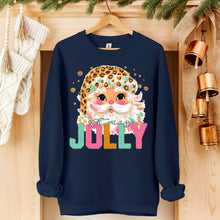 Load image into Gallery viewer, Stay Jolly Leopard Santa Hat TRANSFER SDD OCT