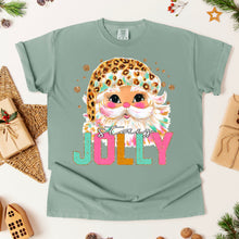 Load image into Gallery viewer, Stay Jolly Leopard Santa Hat TRANSFER SDD OCT