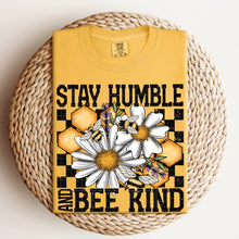 Load image into Gallery viewer, Stay Humble And Bee Kind Honeycomb And Bumblebee TRANSFER SDD MAR 26