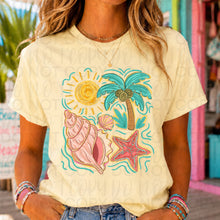 Load image into Gallery viewer, Summer Beach Doodles Conch Shell TRANSFER UAC MAY 26