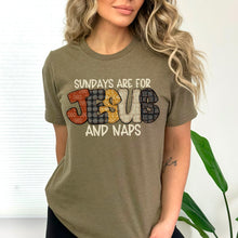 Load image into Gallery viewer, Sundays Are For Jesus And Naps TRANSFER SDD