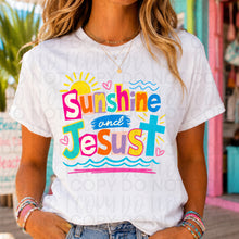 Load image into Gallery viewer, Sunshine And Jesus Blue Cross TRANSFER UAC MAY 26