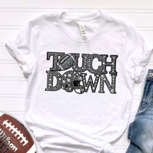 Load image into Gallery viewer, Touchdown Faux Rhinestones TRANSFER CSD