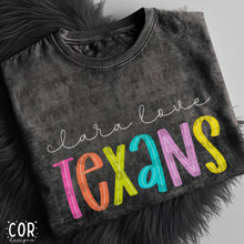 Load image into Gallery viewer, Neon Bright Line Texans DROPDOWN TRANSFER COR