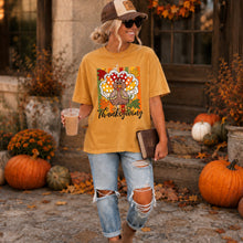 Load image into Gallery viewer, Thanksgiving Spotted Turkey Distressed Lines TRANSFER SDD AUG 26