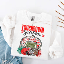 Load image into Gallery viewer, Touchdown Season Hearts Distressed Stadium Color DROPDOWN TRANSFER IRENE JULY 26