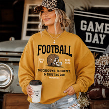 Load image into Gallery viewer, Football Touchdowns Tailgates And Trusting God Proverbs 3:5 TRANSFER SDD JUNE 26
