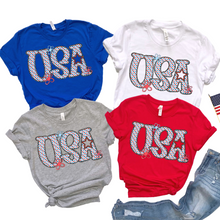 Load image into Gallery viewer, USA Stripe Checker Dot Dropdown TRANSFER CSD MAY 25