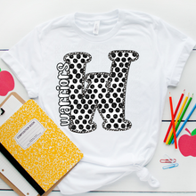 Load image into Gallery viewer, Polka Dot Mascots Dropdown TRANSFER CSD JUNE 25