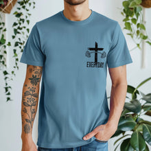 Load image into Gallery viewer, Wake Up Worship Workout Distressed WITH Cross Pocket TRANSFER SDD MAR 26
