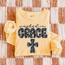 Load image into Gallery viewer, Washed In Grace Floral Lace With Cross Option DROPDOWN TRANSFER SDD OCT