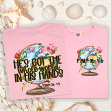 Load image into Gallery viewer, Whole World In His Hands TRANSFER SDD APR