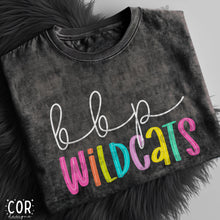 Load image into Gallery viewer, Neon Bright Line Wildcats DROPDOWN TRANSFER COR