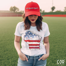 Load image into Gallery viewer, Distressed Flag States (All 50 states available) DTF TRANSFER COR