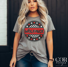 Load image into Gallery viewer, Star Checkered Circle Mascots DROPDOWN TRANSFER COR