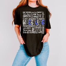 Load image into Gallery viewer, Wrestling Doodle Word Art COLOR DROPDOWN TRANSFER SDD