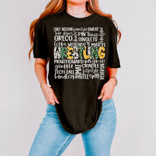 Load image into Gallery viewer, Wrestling Doodle Word Art COLOR DROPDOWN TRANSFER SDD