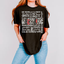 Load image into Gallery viewer, Wrestling Doodle Word Art COLOR DROPDOWN TRANSFER SDD