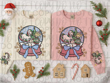 Load image into Gallery viewer, Character Snow Globe With Pocket DROPDOWN TRANSFER SWEET STAR SEPT 25 THROWBACK CHRISTMAS COLLAB RHD X SWEET STAR