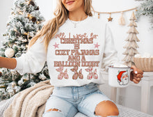 Load image into Gallery viewer, All I Want For Christmas Balloon Dog Dropdown TRANSFER CAP