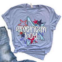 Load image into Gallery viewer, American Girl Or Boy Dropdown Star TRANSFER CSD MAY 25