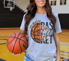 Load image into Gallery viewer, Basketball Leopard Faux Emb Sequin Mascot DROPDOWN TRANSFER CAP