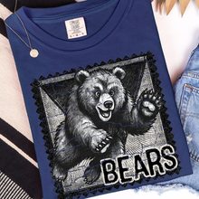 Load image into Gallery viewer, Mascot Postage Stamp Dropdown TRANSFER THREAD JULY 25