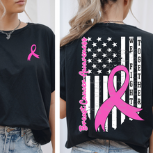 Load image into Gallery viewer, Breast Cancer Awareness Flag Color Dropdown With POCKET TRANSFER PARJO SEPT 25