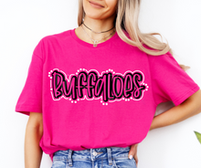 Load image into Gallery viewer, Mascot Outline Doodle Black White DROPDOWN TRANSFER