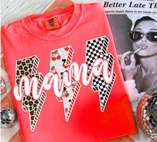 Load image into Gallery viewer, Leopard Cherry Checker Bolt Title Dropdown TRANSFER