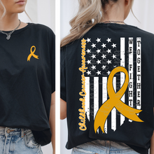 Load image into Gallery viewer, Childhood Cancer Awareness Flag Color Dropdown With POCKET TRANSFER PARJO SEPT 25
