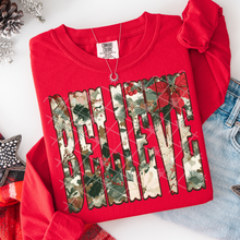 Load image into Gallery viewer, Christmas Camo Sayin Collection DROPDOWN TRANSFER THREAD OCT 25