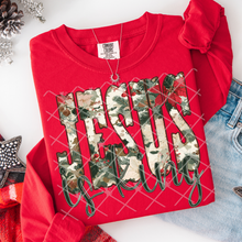Load image into Gallery viewer, Christmas Camo Sayin Collection DROPDOWN TRANSFER THREAD OCT 25