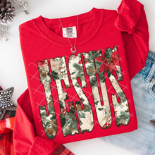 Load image into Gallery viewer, Christmas Camo Sayin Collection DROPDOWN TRANSFER THREAD OCT 25